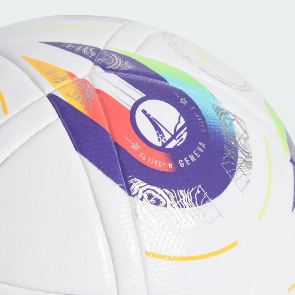 Futbalová lopta ADIDAS W EURO25 LGE WHITE PANTON PANTON