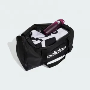 Cestovná taška ADIDAS LINEAR DUFFEL M BLACK BLACK WHITE