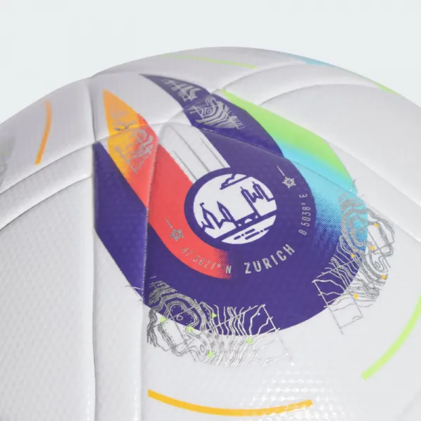 Futbalová lopta ADIDAS W EURO25 LGE WHITE PANTON PANTON