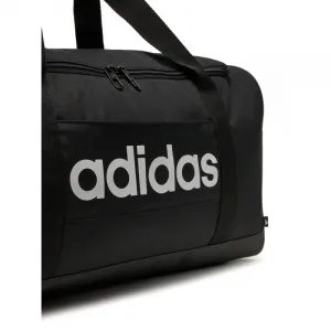 Cestovná taška ADIDAS LINEAR DUFFEL M BLACK BLACK WHITE