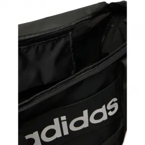 Cestovná taška ADIDAS LINEAR DUFFEL M BLACK BLACK WHITE