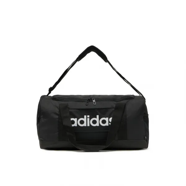 Cestovná taška ADIDAS LINEAR DUFFEL S BLACK BLACK WHITE