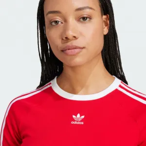 Dámske tričko s krátkym rukávom ADIDAS ORIGINALS 3 S BABY TEE BETSCA WHITE