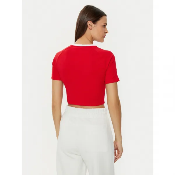 Dámske tričko s krátkym rukávom ADIDAS ORIGINALS 3 S BABY TEE BETSCA WHITE