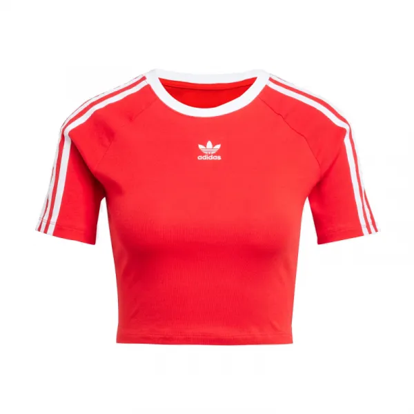 Dámske tričko s krátkym rukávom ADIDAS ORIGINALS 3 S BABY TEE BETSCA WHITE