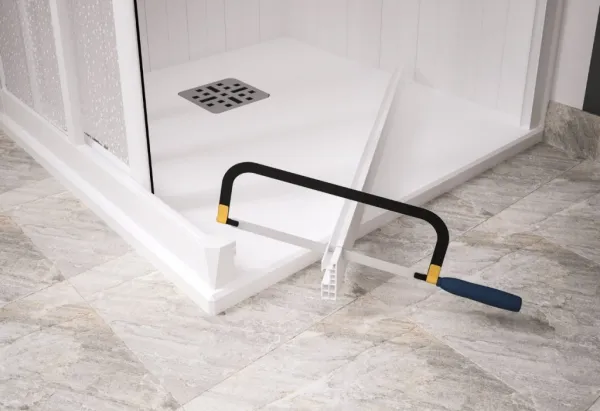FORTE - Sprchové dvere MAESTRO CENTRALE - Farba rámu zásteny - Plast biely, Rozmer A - 160, Smer zatváranie - Univerzálny Ľavé / Pravé, Výplň - Polystyrol 2,2 mm (acrilico), Výška - 185 BSMAC16P