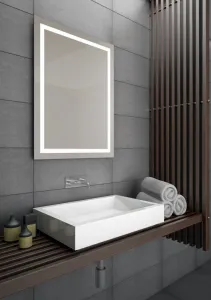 OLSEN SPA - Zrkadlo s LED osvetlením sours - Rozmery zrkadiel - 60 × 80 cm OLNZSOU60