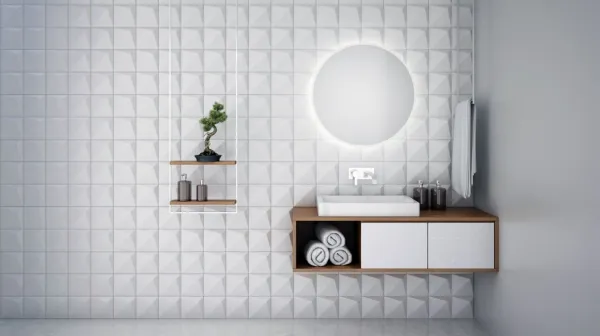 HOPA - Zrkadlo s LED osvetlením BEBRA - Priemer - 80 cm OLNZBEB80