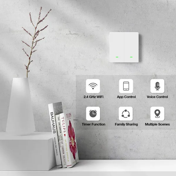 EVOLVEO WiFi Dual Switch, inteligentný prepínač