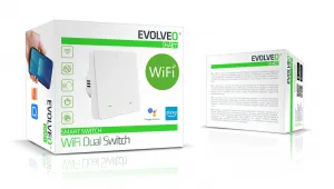 EVOLVEO WiFi Dual Switch, inteligentný prepínač