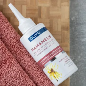 Olival Hamamelis ľahké sérum pre mastné vlasy a vlasovú pokožku 150 ml