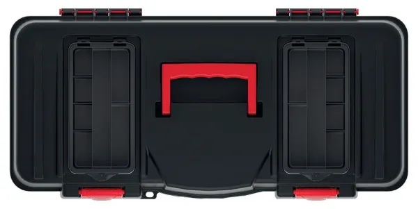 Prosperplast Plastový kufr na nářadí CALIDER 59,7 cm černo-červený