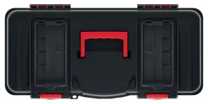 Prosperplast Plastový kufr na nářadí CALIDER 59,7 cm černo-červený