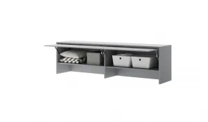 Dig-net nábytok Nadstavec pre sklápaciu posteľ Lenart BED CONCEPT BC-09 | sivá
