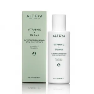 Exfoliačné tonikum s vitamínom C a AHA kyselinami Alteya Organics 120ml