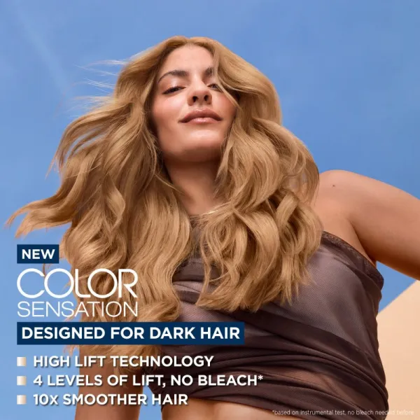 Garnier Color Sensation farba na vlasy na zosvetlenie vlasov odtieň HL1 Black Hair 1 ks