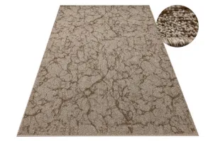 Koberec Marble 90 mramor, hnedý / béžový