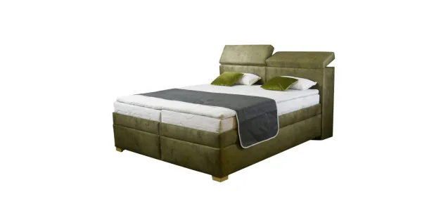 Manželská posteľ Boxspring YOGA - s úložným priestorom Rozmery: 200 x 200