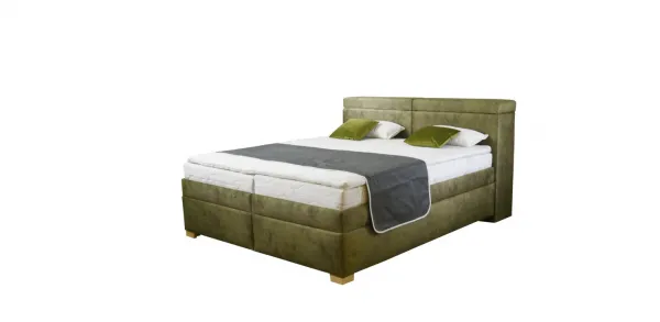 Manželská posteľ Boxspring YOGA - s úložným priestorom Rozmery: 200 x 200