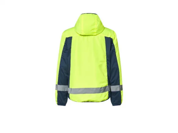 Crivit Pánska obojstranná bunda (žltá/modrá, S (44/46))