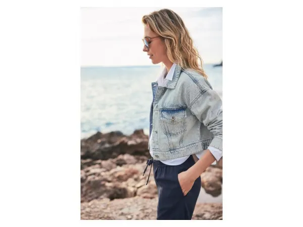 esmara® Dámske nohavice (navy modrá, 36)