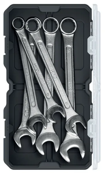Prosperplast Organizér MESX BOX 28,5x15,8x5,7 cm transparentný/čierny
