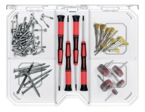 Prosperplast Organizér RQS BOX 19,3x14,7x3,5 cm transparentný