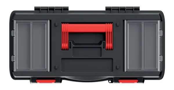 Prosperplast Kufor na náradie DAKER 54,8x27,3x26 cm čierny