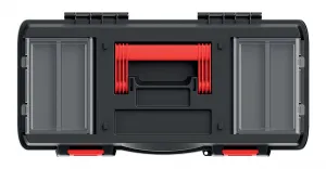 Prosperplast Kufor na náradie DAKER 54,8x27,3x26 cm čierny