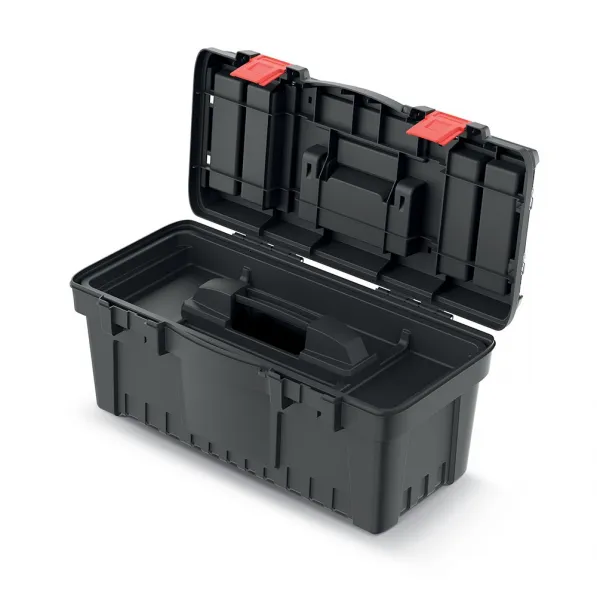 Prosperplast Kufor na náradie DAKER 54,8x27,3x26 cm čierny