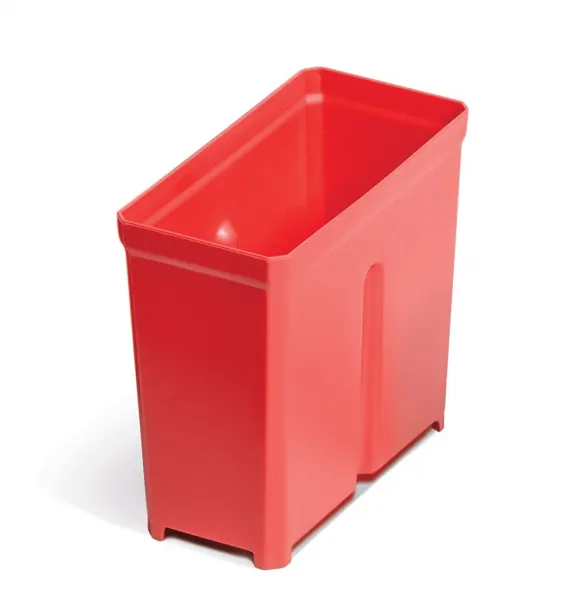 Prosperplast Súprava 10 plastových boxov na náradie TIGER BOX 10,5x5x9,7 cm červená