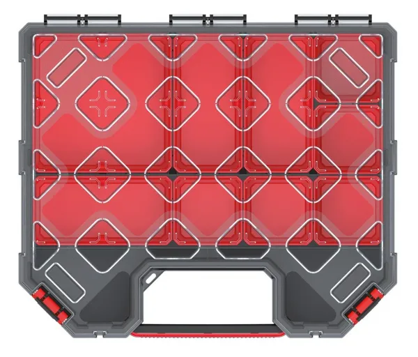 Prosperplast Vysoký organizér TIGER CABRIO PLUS II čierny, variant 577x390x105 mm