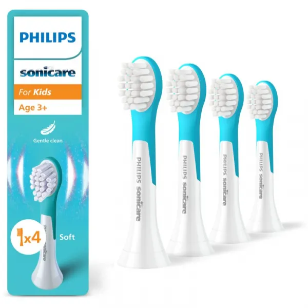 PHILIPS Sonicare for kids mini náhradné hlavice HX6034/90 (3+) 4 ks