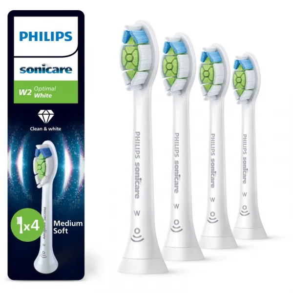 Philips Sonicare Optimal White HX6064/87 náhradné hlavice na zubnú kefku 4 ks