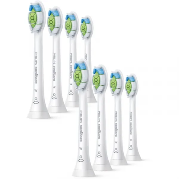 PHILIPS Sonicare W2 optimal white standard náhradné hlavice HX6068/87 biela 8 ks
