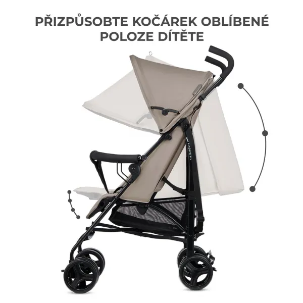 Golfový kočík Kinderkraft Tik Farba: Beige