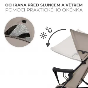 Golfový kočík Kinderkraft Tik Farba: Beige