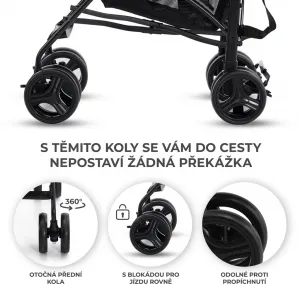 Golfový kočík Kinderkraft Tik Farba: Beige