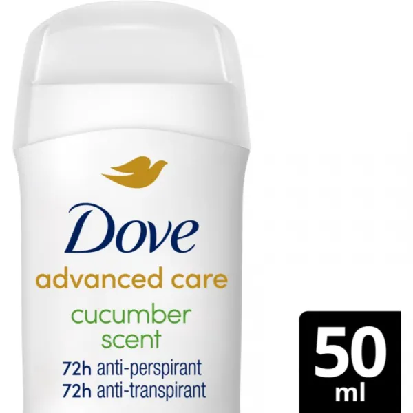 Dove Advanced Care Cucumber Scent tuhý antiperspirant 50 ml