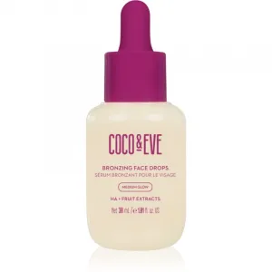Coco & Eve Sunny Honey Bronzing Face Drops samoopaľovacie kvapky na tvár Medium Glow (new) 30 ml