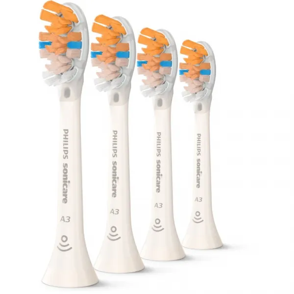 PHILIPS Sonicare A3 premium all-in-one náhradné hlavice HX9094/87 biela 4 ks