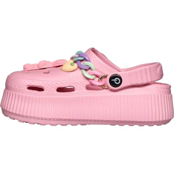 AQUOS MYRTLE Dievčenské clogs, ružová, veľkosť