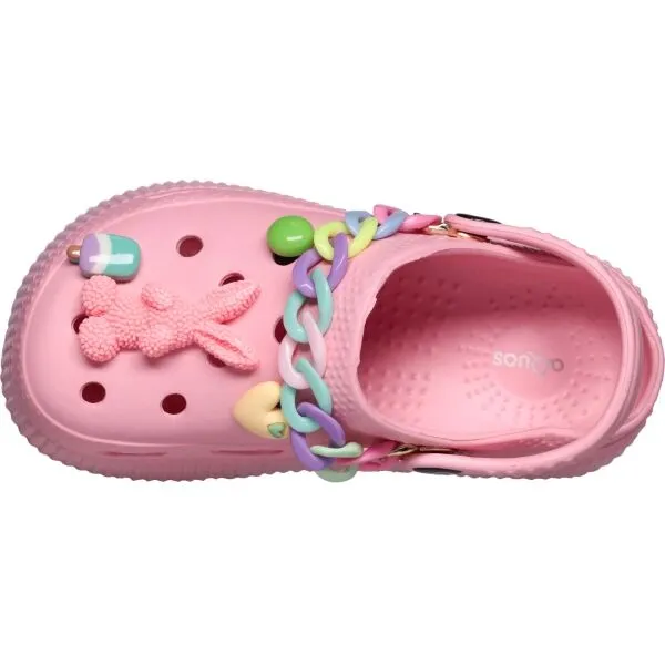AQUOS MYRTLE Dievčenské clogs, ružová, veľkosť