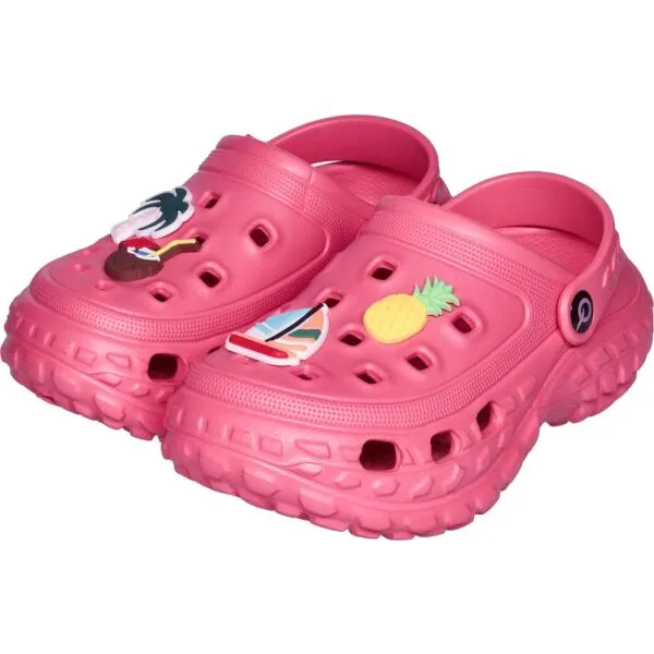 AQUOS HANZO Detské clogs, ružová, veľkosť