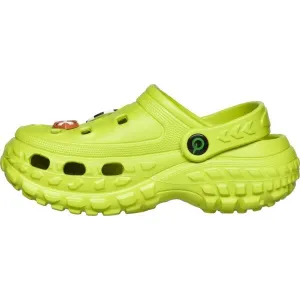 AQUOS HANZO Detské clogs, svetlo zelená, veľkosť