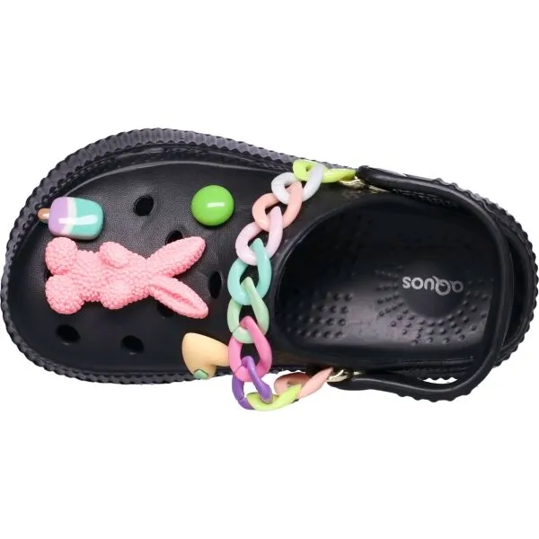 AQUOS MYRTLE Dievčenské clogs, čierna, veľkosť