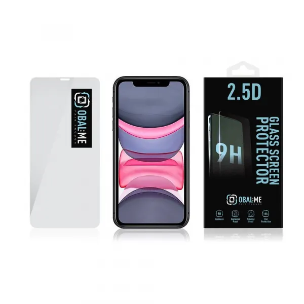 OBAL:ME 2.5D Tvrdené Sklo pre Apple iPhone 11 Pro Max / XS Max, priehľadné