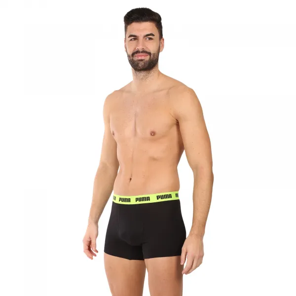 3PACK pánske boxerky Puma čierné (701226820 006) M, trenky