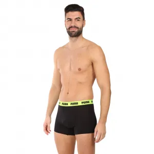 3PACK pánske boxerky Puma čierné (701226820 006) M, trenky