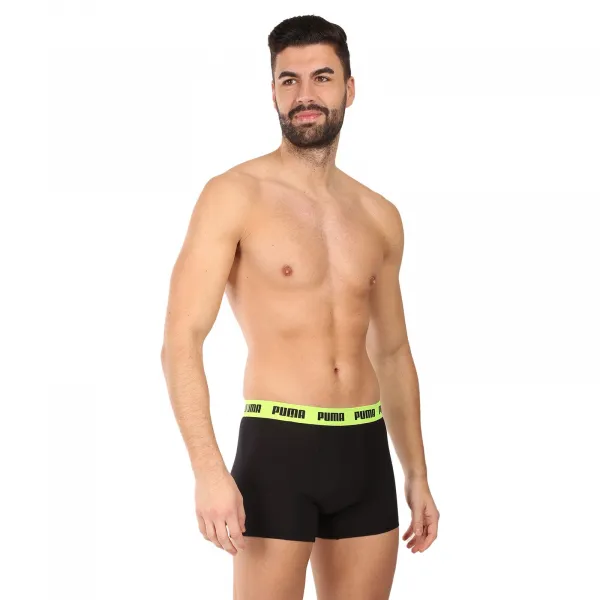 3PACK pánske boxerky Puma čierné (701226820 006) M, trenky